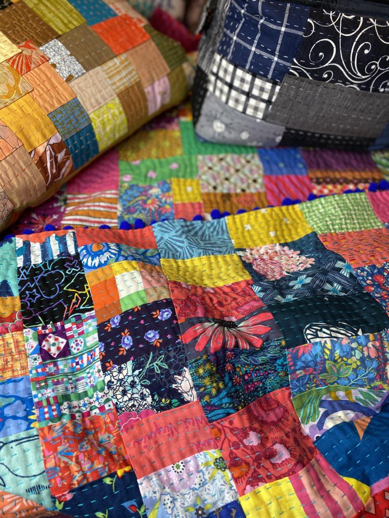 Kawandi Fabric Garden Lorena Uriarte